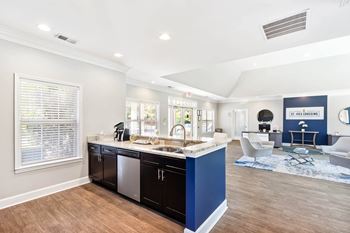 Stylish clubhouse